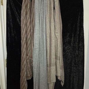 Stylish Neutral Scarves Set